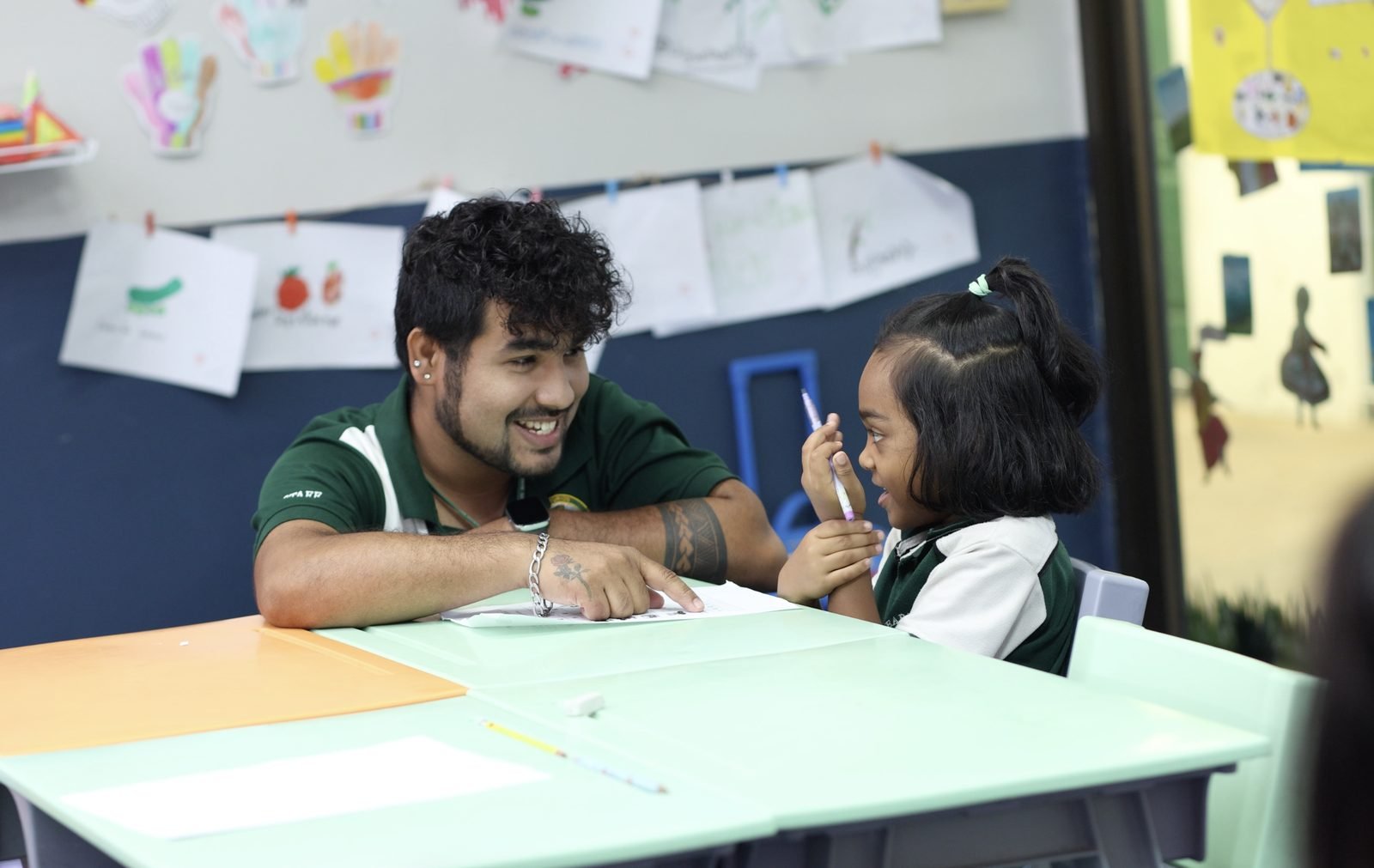 One-on-one classroom support